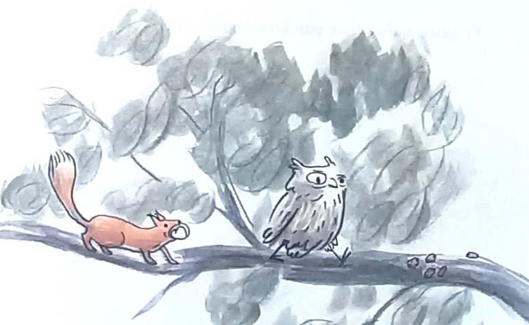 Livre jeunesse Le hibou abasourdi