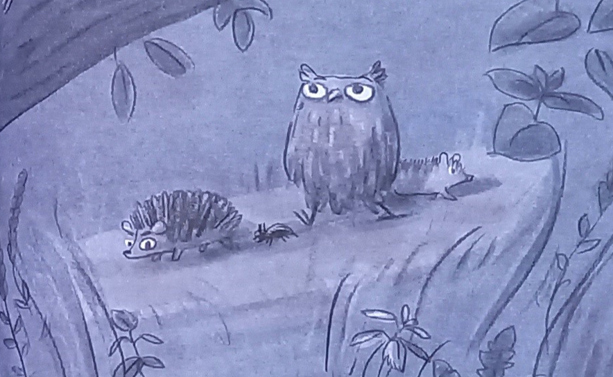 Livre jeunesse Le hibou abasourdi