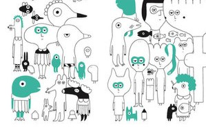 Coloriages Un jardin peut en cacher un autre