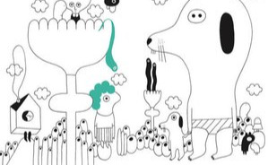 Coloriages Un jardin peut en cacher un autre