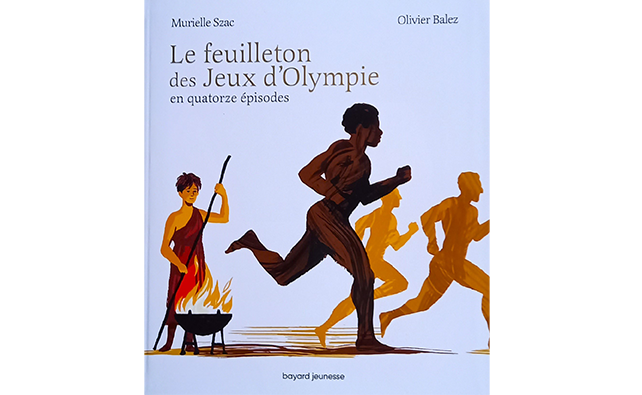 Livre jeunesse le feuilleton des jeux d'Olympie