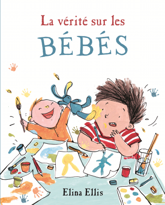 Couverture littérature jeunesse La vérité sur les bébés