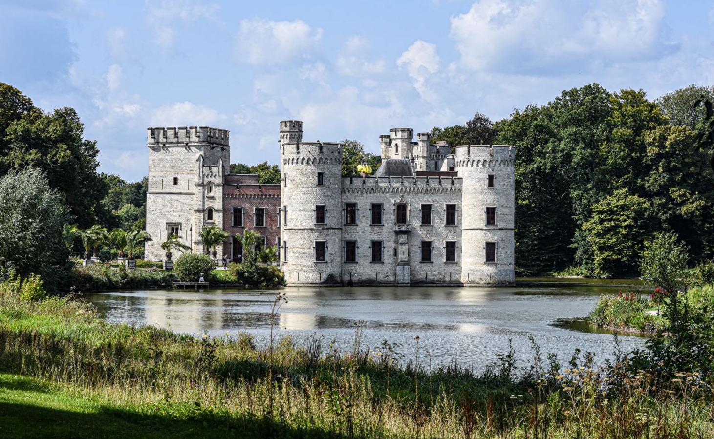Jardin botanique de Meise, le château de Bouchout