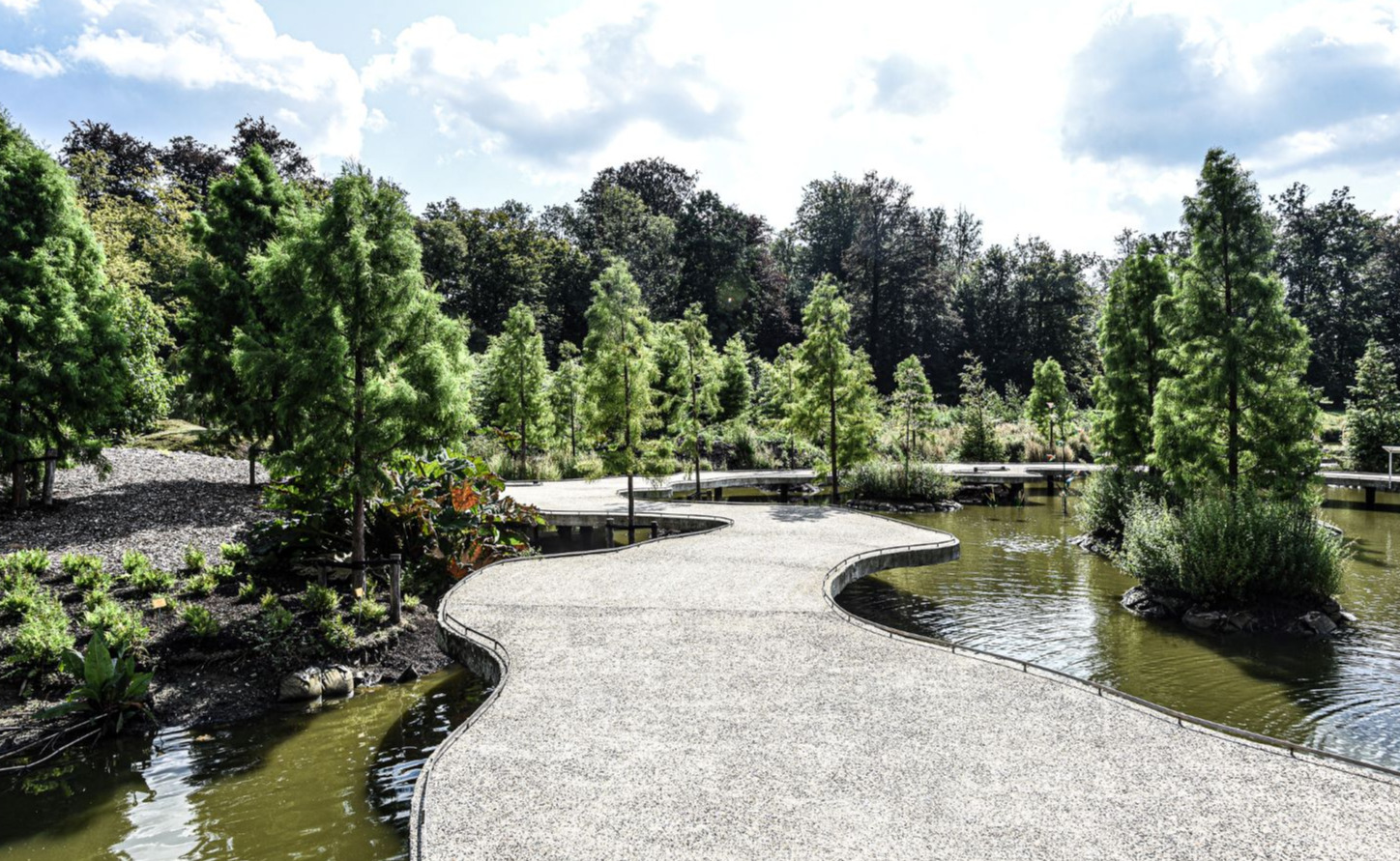 Jardin botanique de Meise, le jardin de l'île