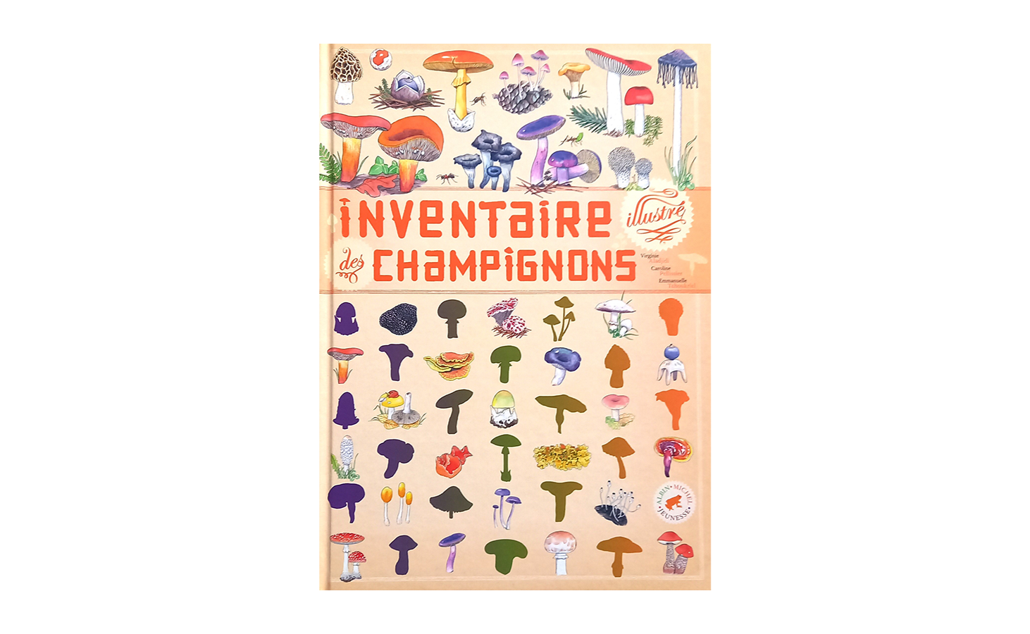 Livre jeunesse Inventaire des champignons