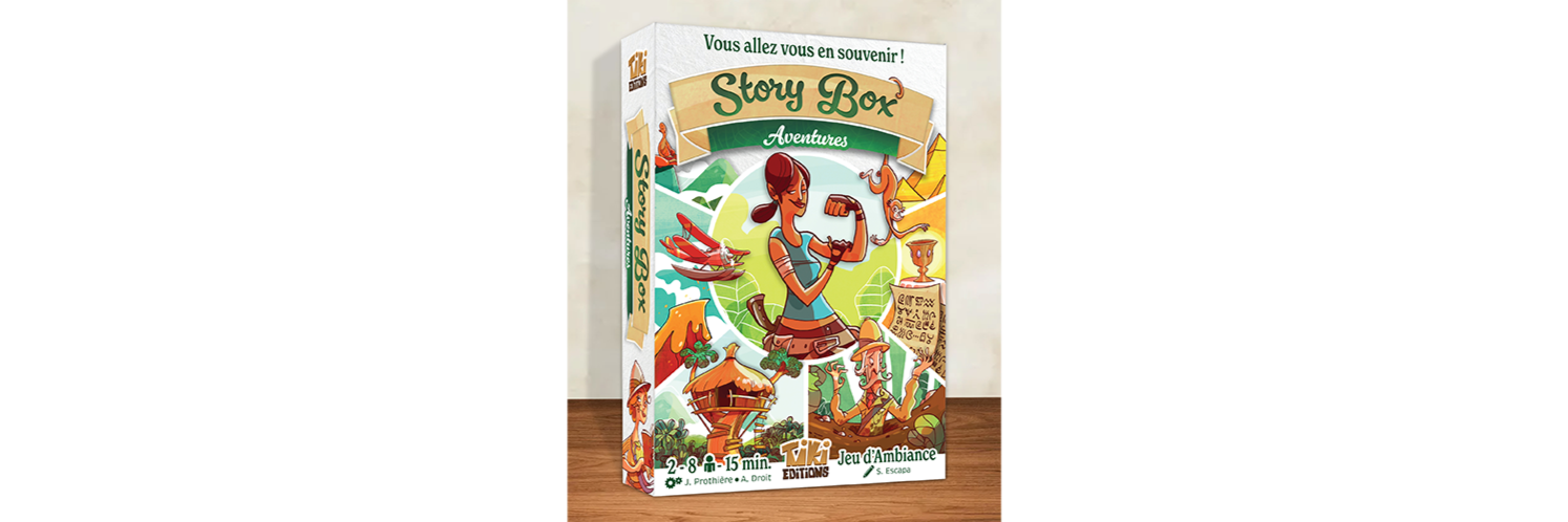 Jeu de société STORY BOX (TIKI EDITIONS)