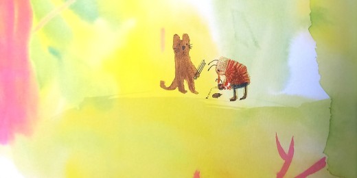 « Lire, ça m’dit » belge avec Anne Herbauts et Matin Minet - Grandeur Nature (Pastel)