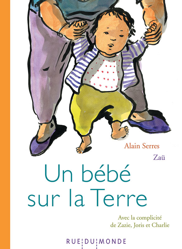 Couverture littérature jeunesse Un bébé sur la Terre