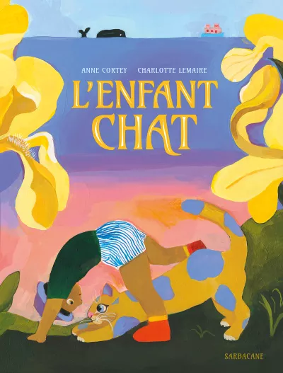 Couverture littérature jeunesse L'enfant chat