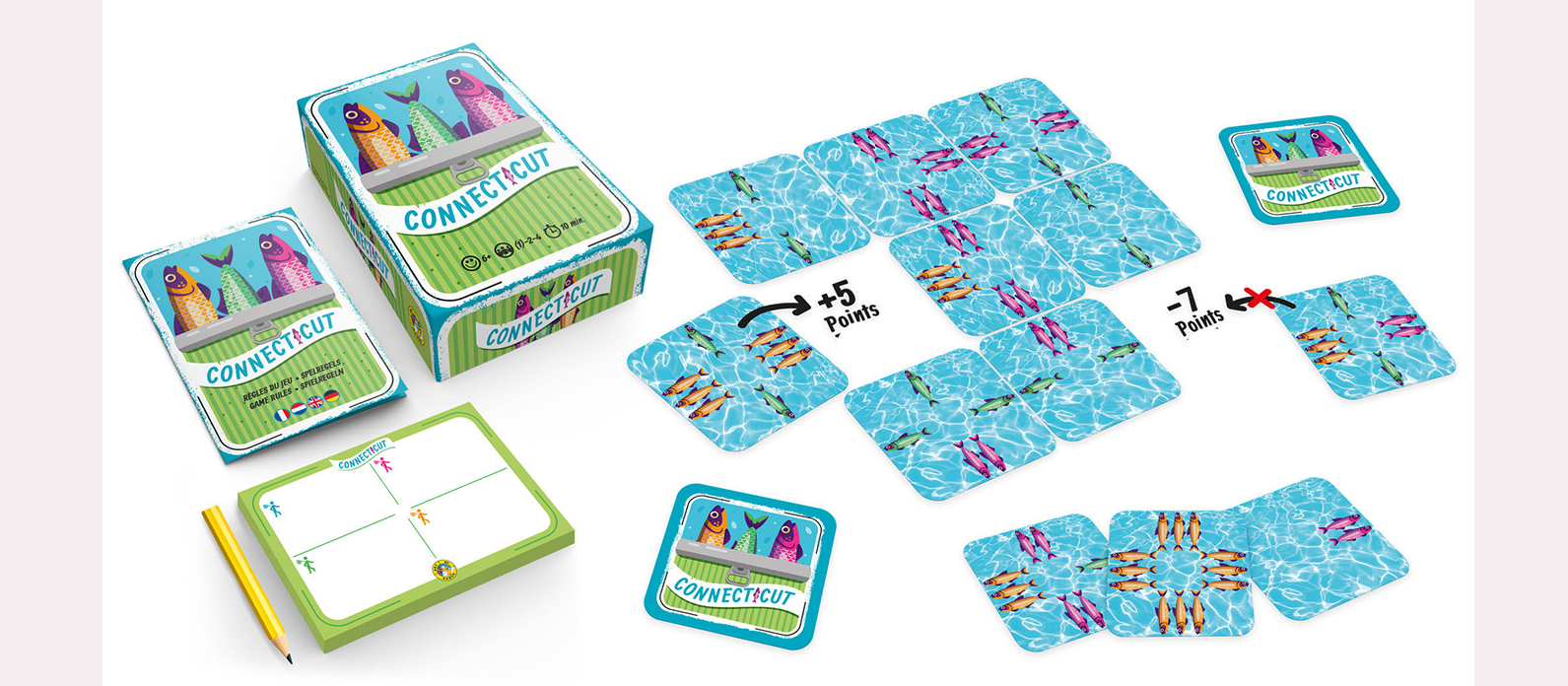 Un jeu de cartes intelligent qui repose sur un principe de dominos