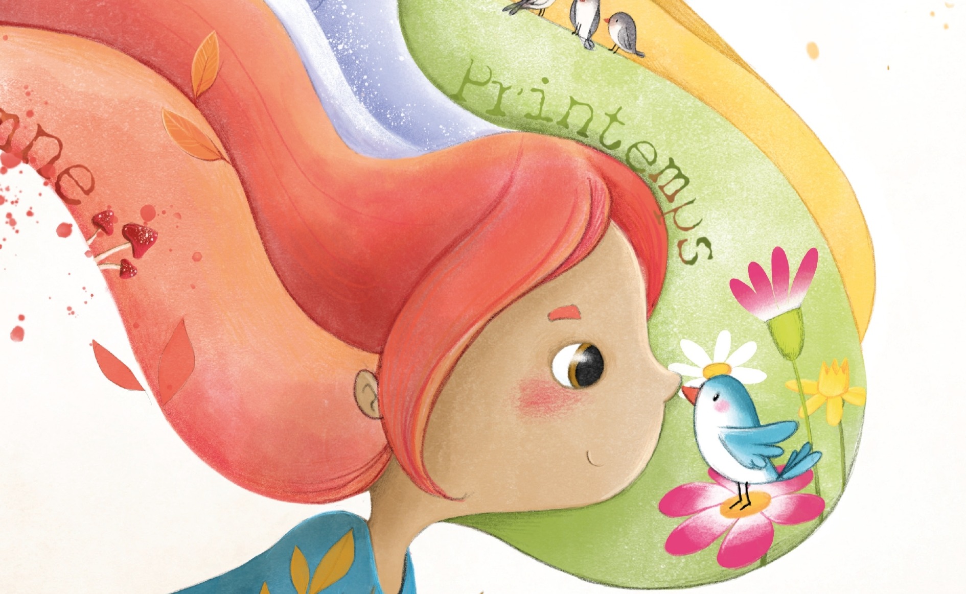 Livre jeunesse Soline l'enfant des saisons
