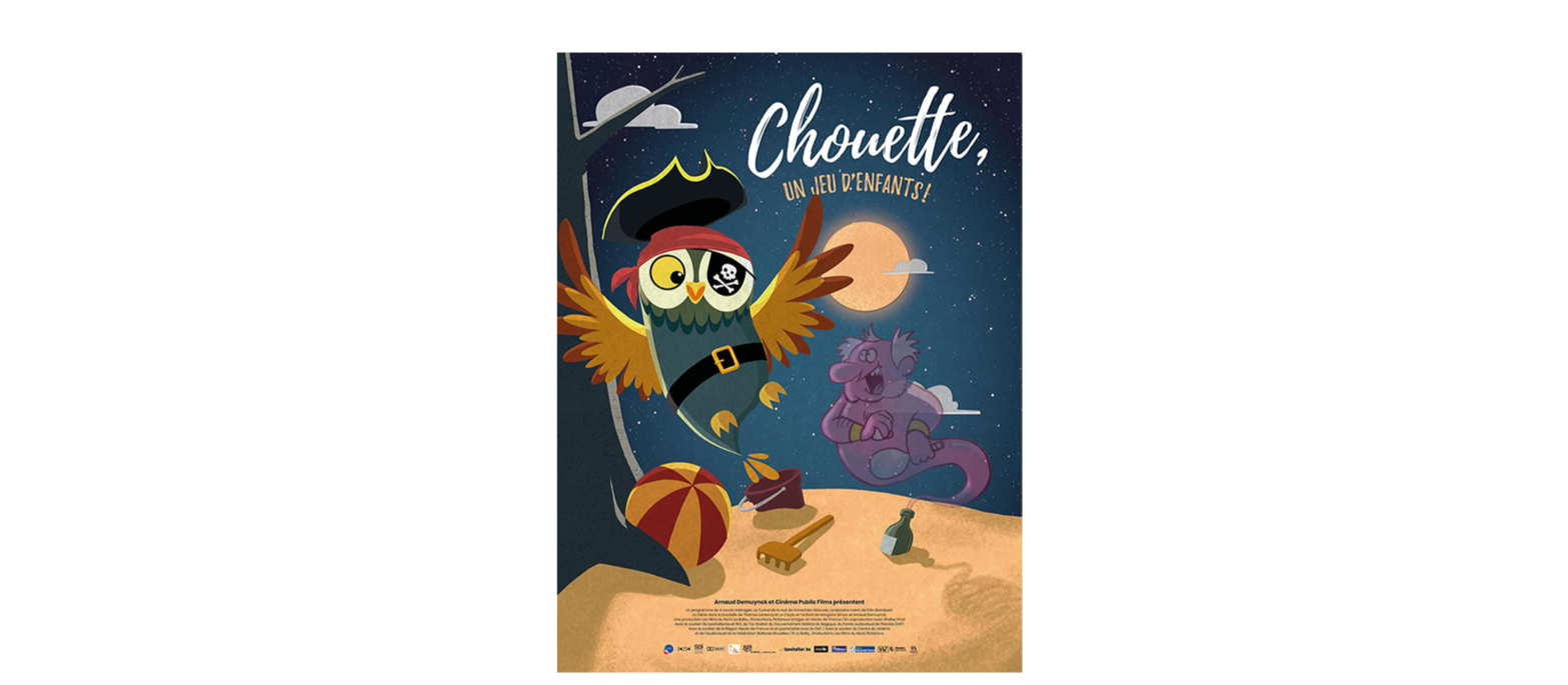 Chouette, un jeu d’enfants ! idéal pour une première fois au ciné avec des petit·es