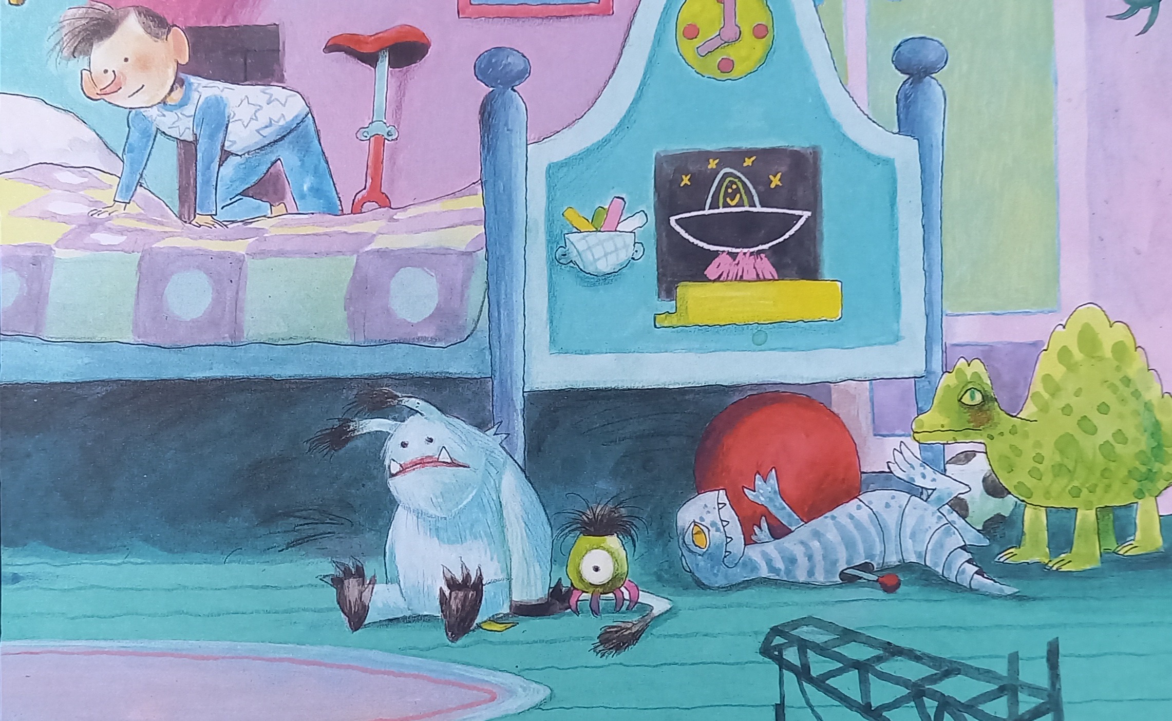 Livre jeunesse Le jour où j’ai attrapé un monstre