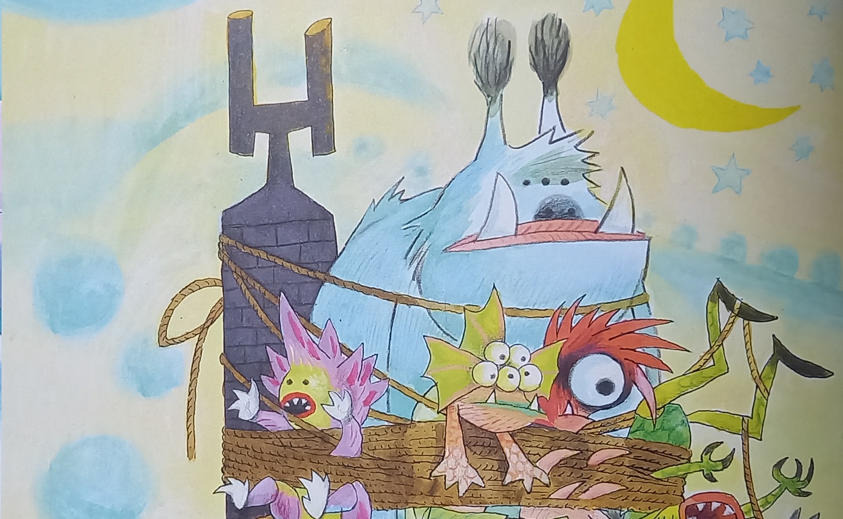 Livre jeunesse Le jour où j’ai attrapé un monstre