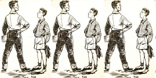 Le blue Jean en 1959