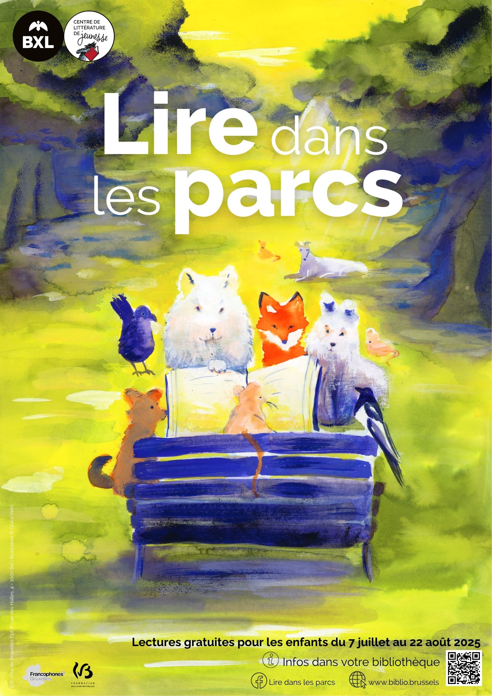 Lire dans les parcs