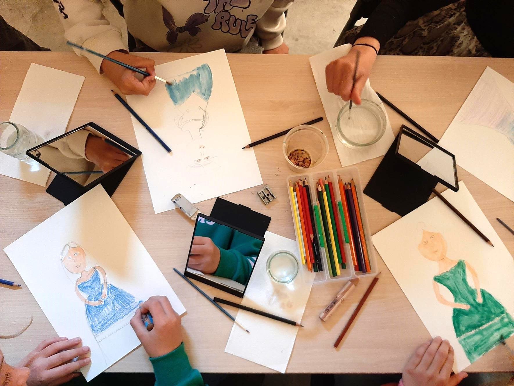 Remonter le temps atelier intergénérationnel