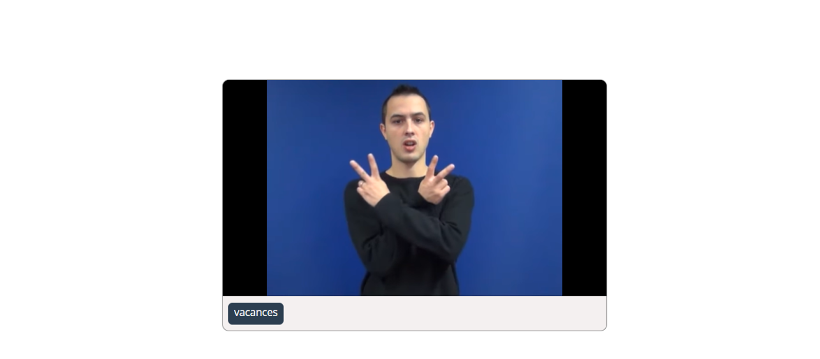 MOSI, un outil de traduction instantanée d’un mot écrit en français en langue des signes (LSFB)