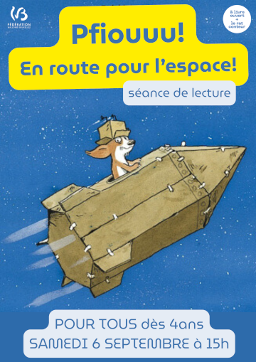 Animation littérature jeunesse à la librairie Le rat conteur 