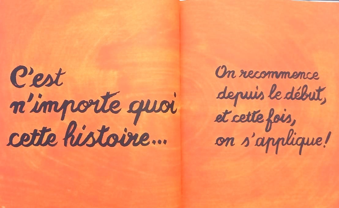 Pages intérieures livre jeunesse Il était une fois l’école, l’enfant et la maîtres…