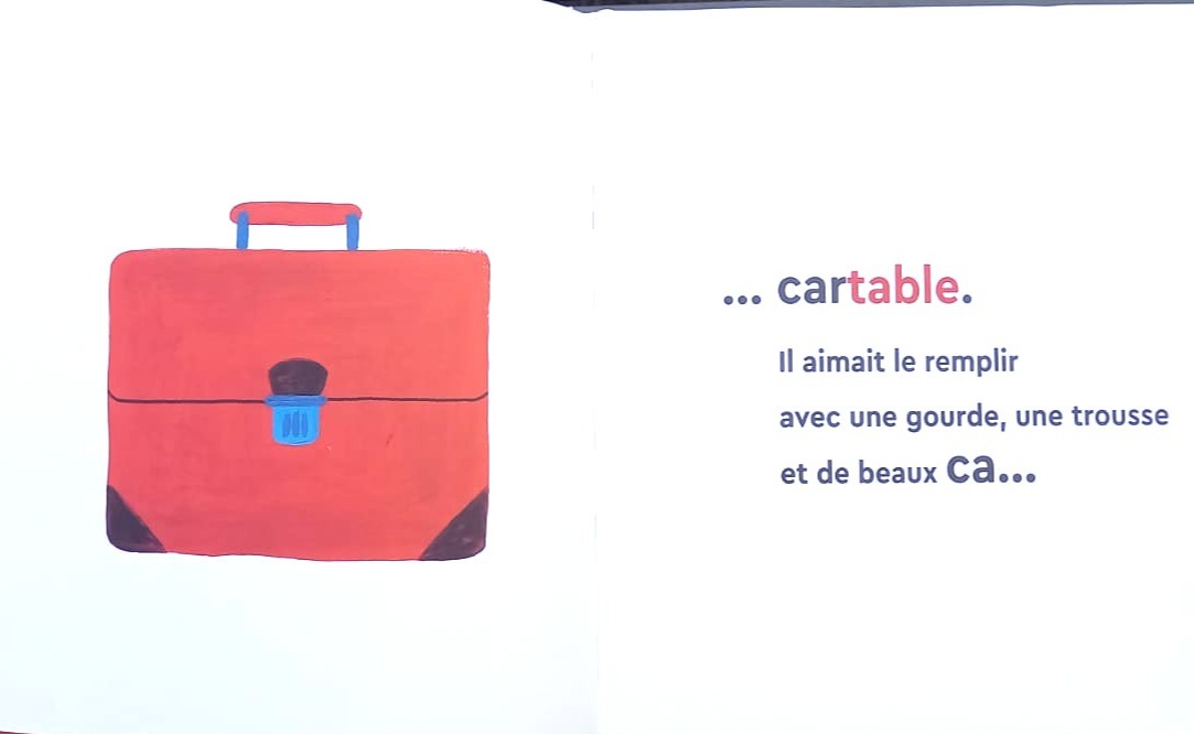 Pages intérieures livre jeunesse Il était une fois l’école, l’enfant et la maîtres…