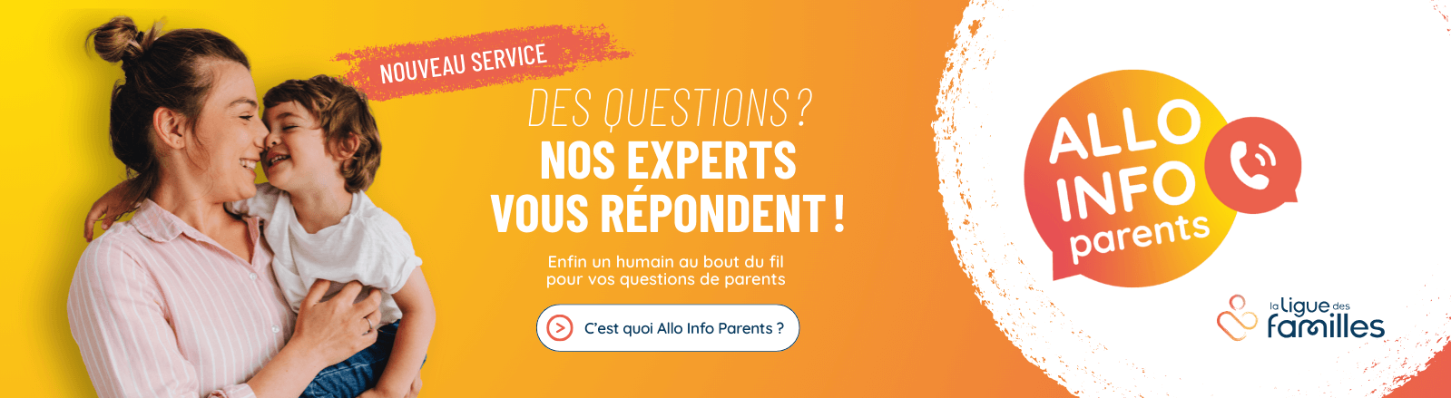 Service d'appel pour les parents