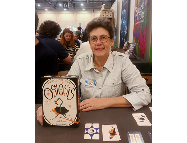 Agnès Largeaud et sa création, le jeu Osmosis