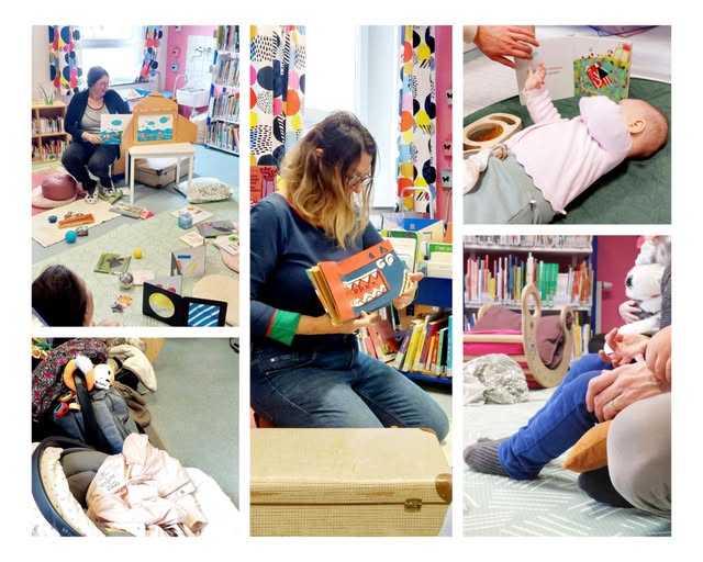 Bébé bouquine spécial littérature belge&nbsp;pour les bébés à la Bibliothèque communale de Habay-la-Neuve