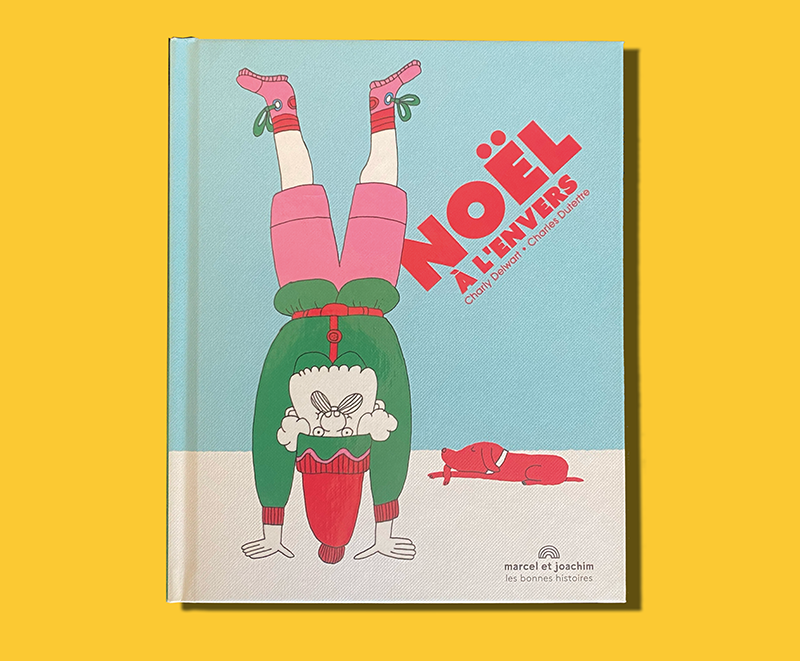 Livre jeunesse Noël à l’envers