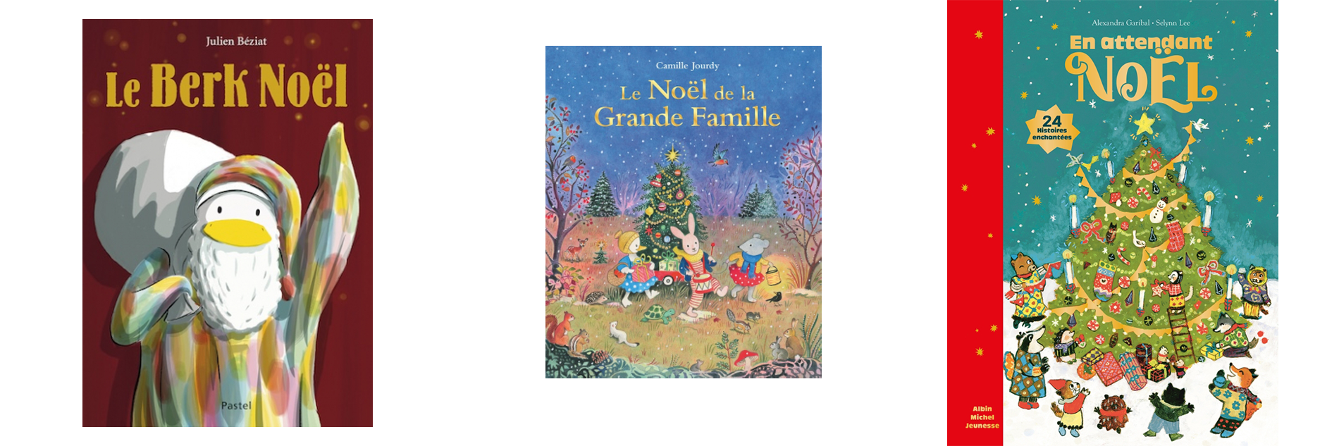 Littérature jeunesse des albums autour de noël