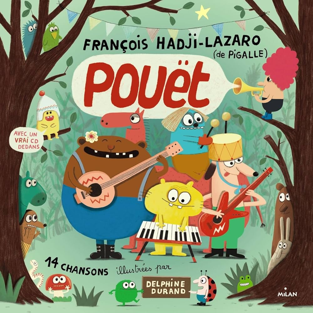 Cover livre à écouter Pouët