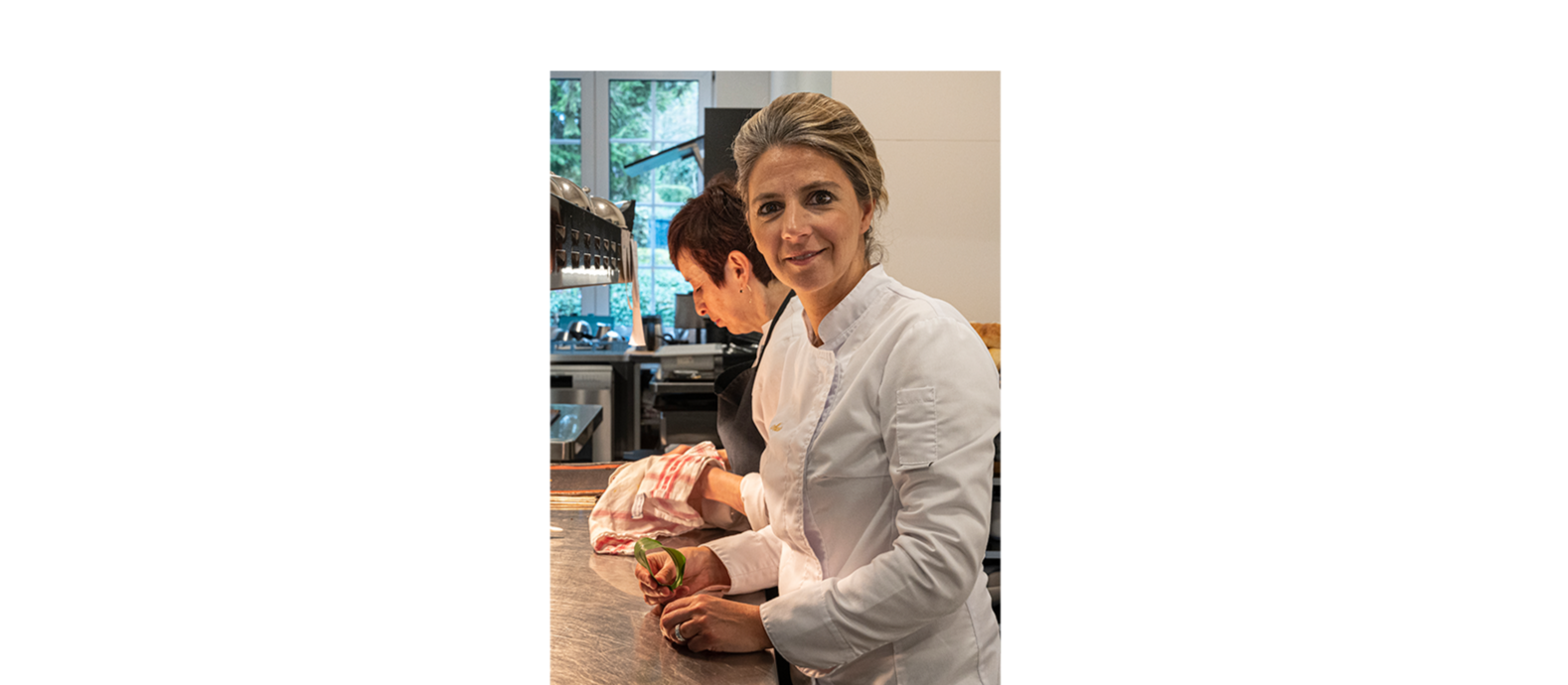 Rencontre avec Marie Trignon, cheffe du restaurant La Roseraie à Modave 