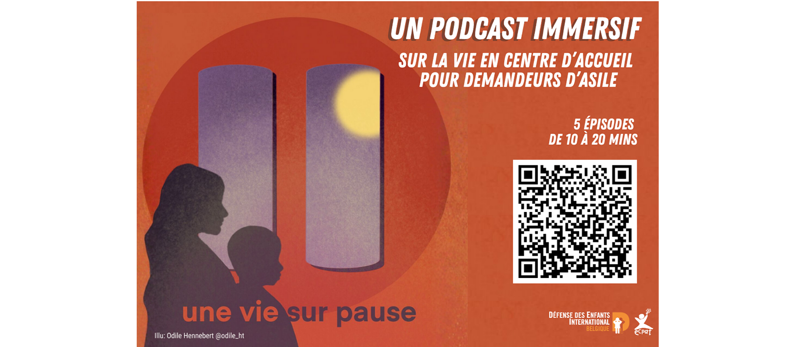 Un podcast qui raconte l'envers du décor des centres d'accueil