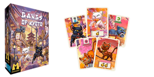 Gangs of Kyoto, jeu de défausse qui fait bien râler