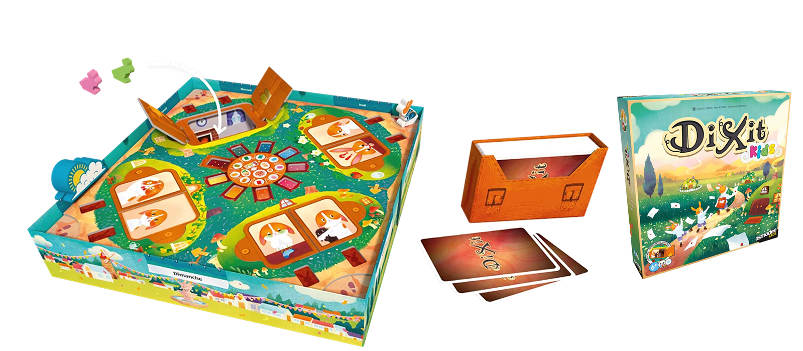 Dixit Kids n’est pas une version neuneu d’un classique décliné à toutes les sauces