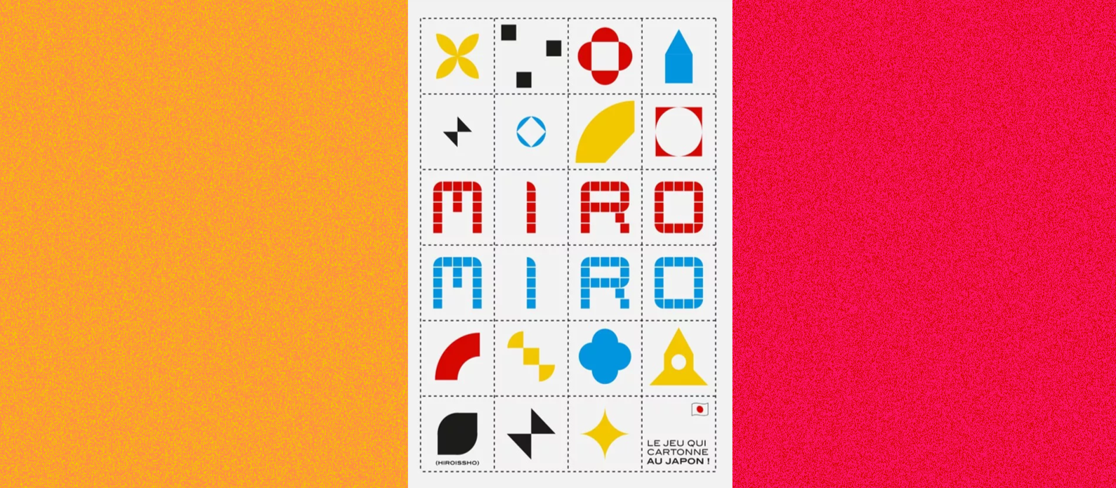 Miro Miro, un jeu graphique et mathématique étonnant