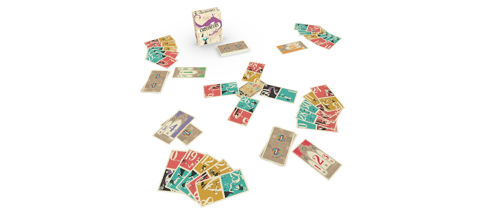 Chouineurs, un excellent jeu de plis recto et verso