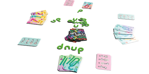 dnup, jeu de défausse avec seulement 4 règles et une infinité de combinaisons