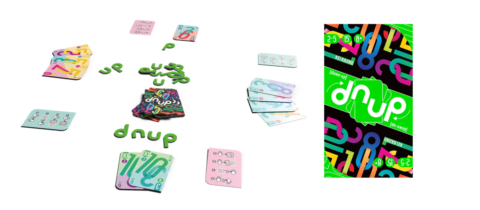 dnup, jeu de défausse avec seulement 4 règles et une infinité de combinaisons