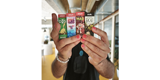Des vrais bons jeux en format paquet de chewing-gum