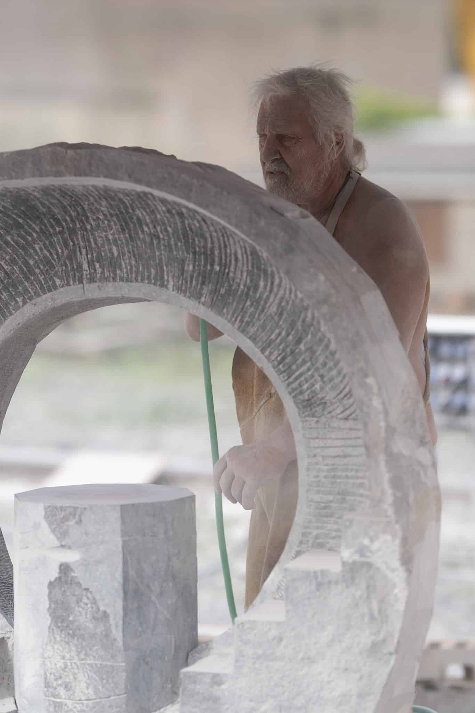 Festival sculpture sur pierre Sprimont 