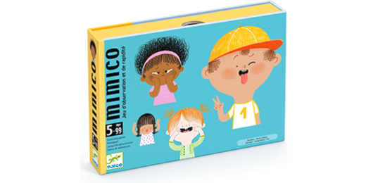 Le jeu Mimico, une sorte de Dobble des grimaces