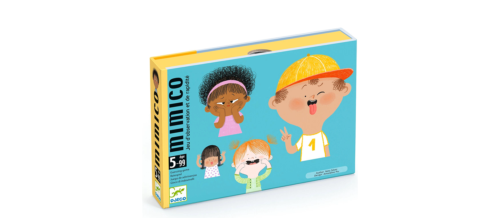 Le jeu Mimico, une sorte de Dobble des grimaces