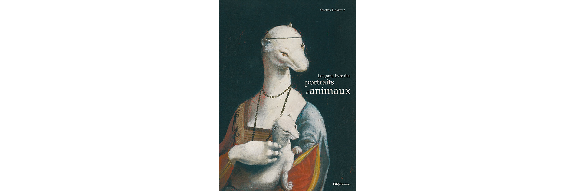 Cover livre jeunesse Grand livre des portraits d'animaux