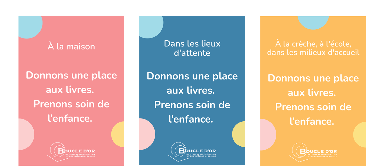 «&nbsp;Donnons une place aux livres. Prenons soin de l’enfance&nbsp;», une campagne de l'asbl Boucle d'or
