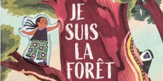 Extrait de la couverture du livre "Je suis la forêt" (Glénat, 2026)