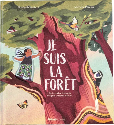 Couverture de l'album "Je suis la forêt", Glénat, 2026.