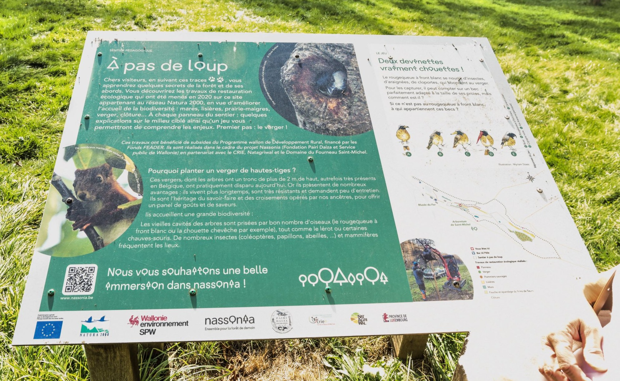 Sentier pédagogique - Fourneau Saint-Michel